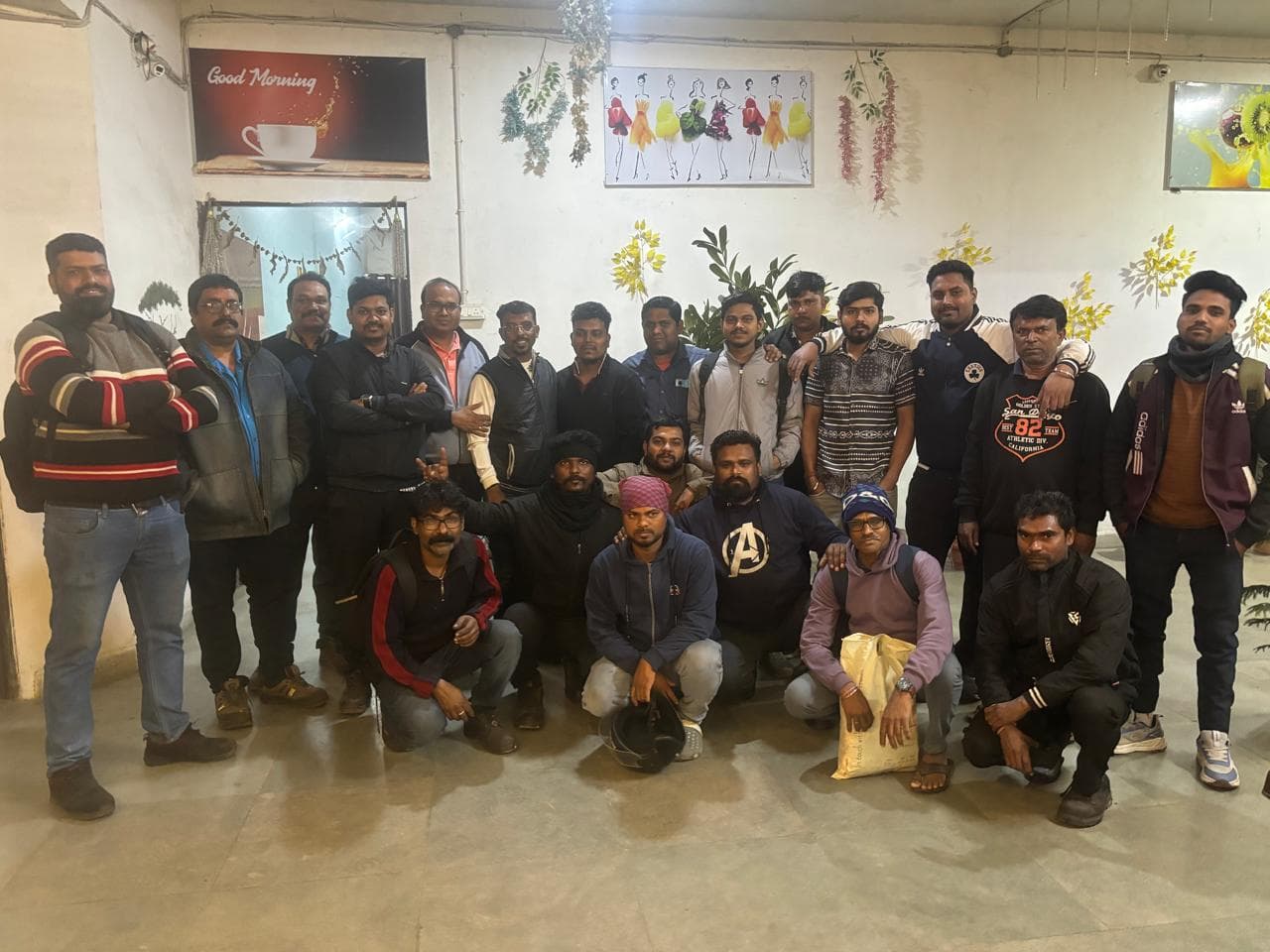 Team party → Success celebration